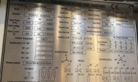30 KV - 4800 KVA – 690 V – 400V - 01